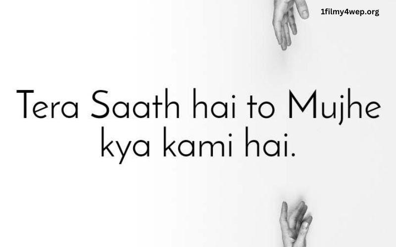 Tera Saath Hai to Mujhe Kya Kami Hai Lyrics