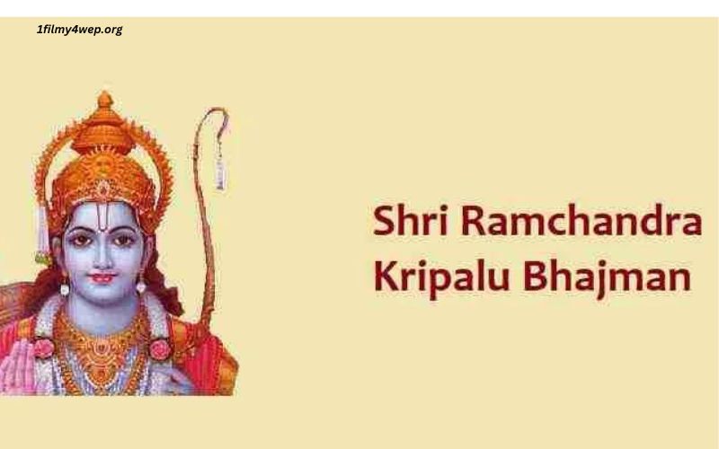 Shri Ram Chandra Kripalu Bhajman Lyrics in Hindi